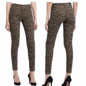 AG Adriano Goldschmied Pant 31R Farrah Velvet Micro Cord High Rise Skinny Ankle